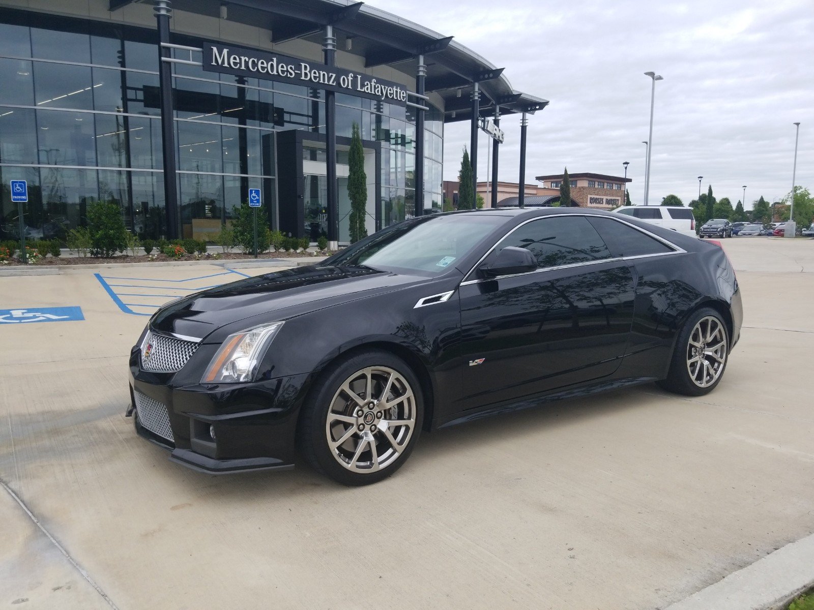 Pre Owned 2011 Cadillac Cts V Coupe Base 2dr Car In Lafayette Lr572687a Mercedes Benz Of Lafayette